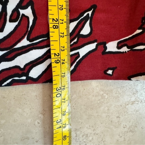 The Limited Red Coral Animal Print Strapless Mini Womens Size 8 Pockets Beach - Picture 12 of 16